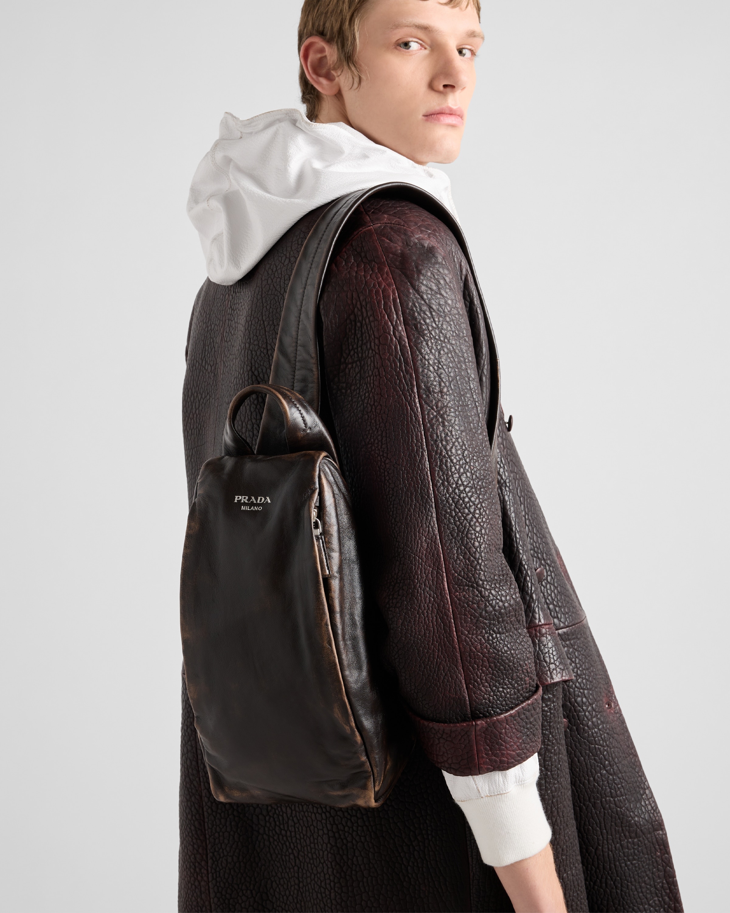 Nappa leather backpack - 2
