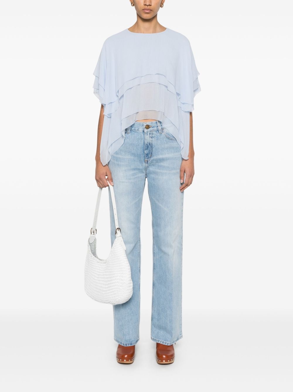 tiered blouse - 2