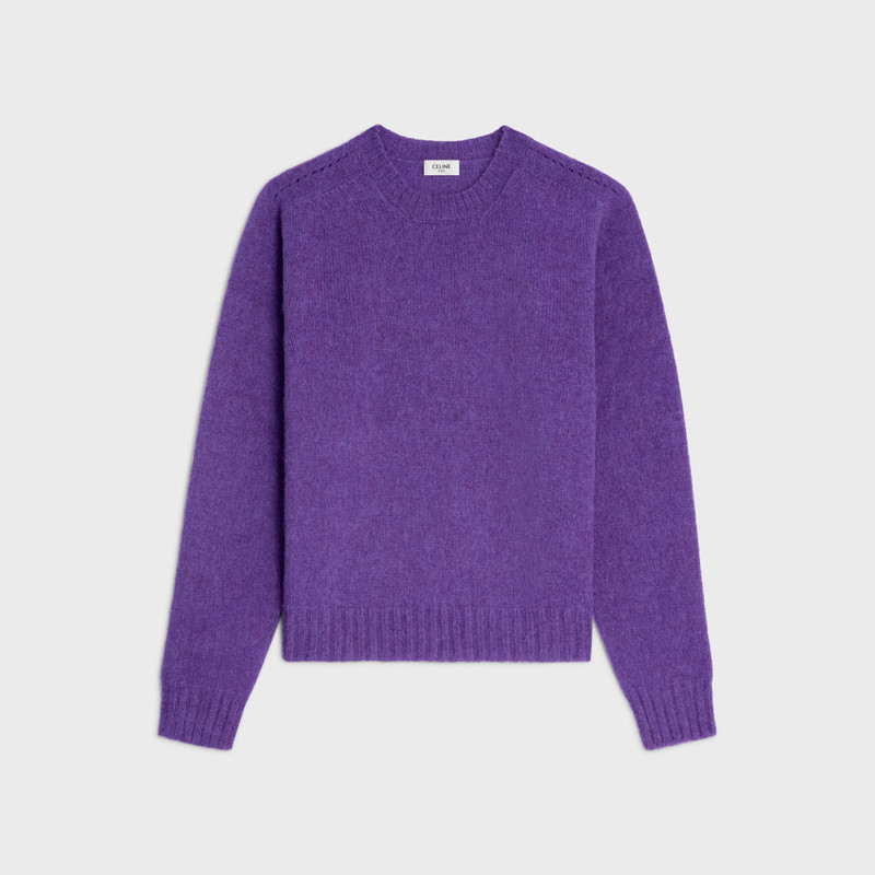 crewneck sweater IN SHETLAND WOOL 1