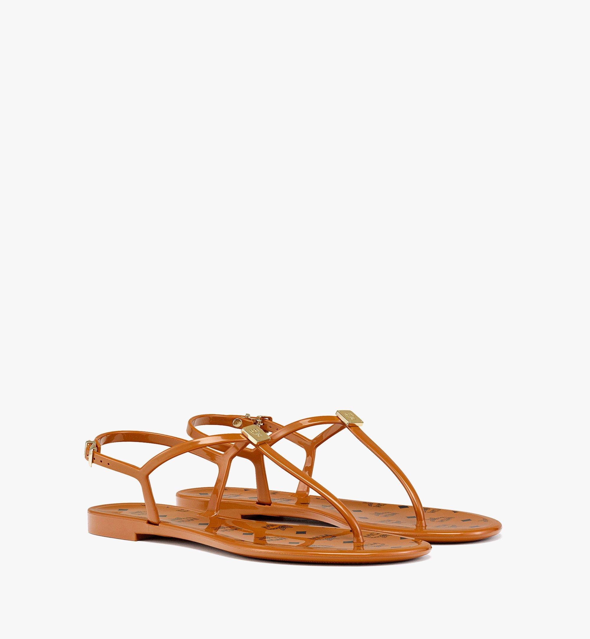 Monogram Jelly Sandals - 1