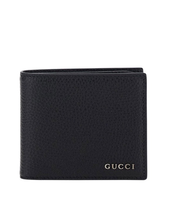 Gucci logo leather wallet - 1