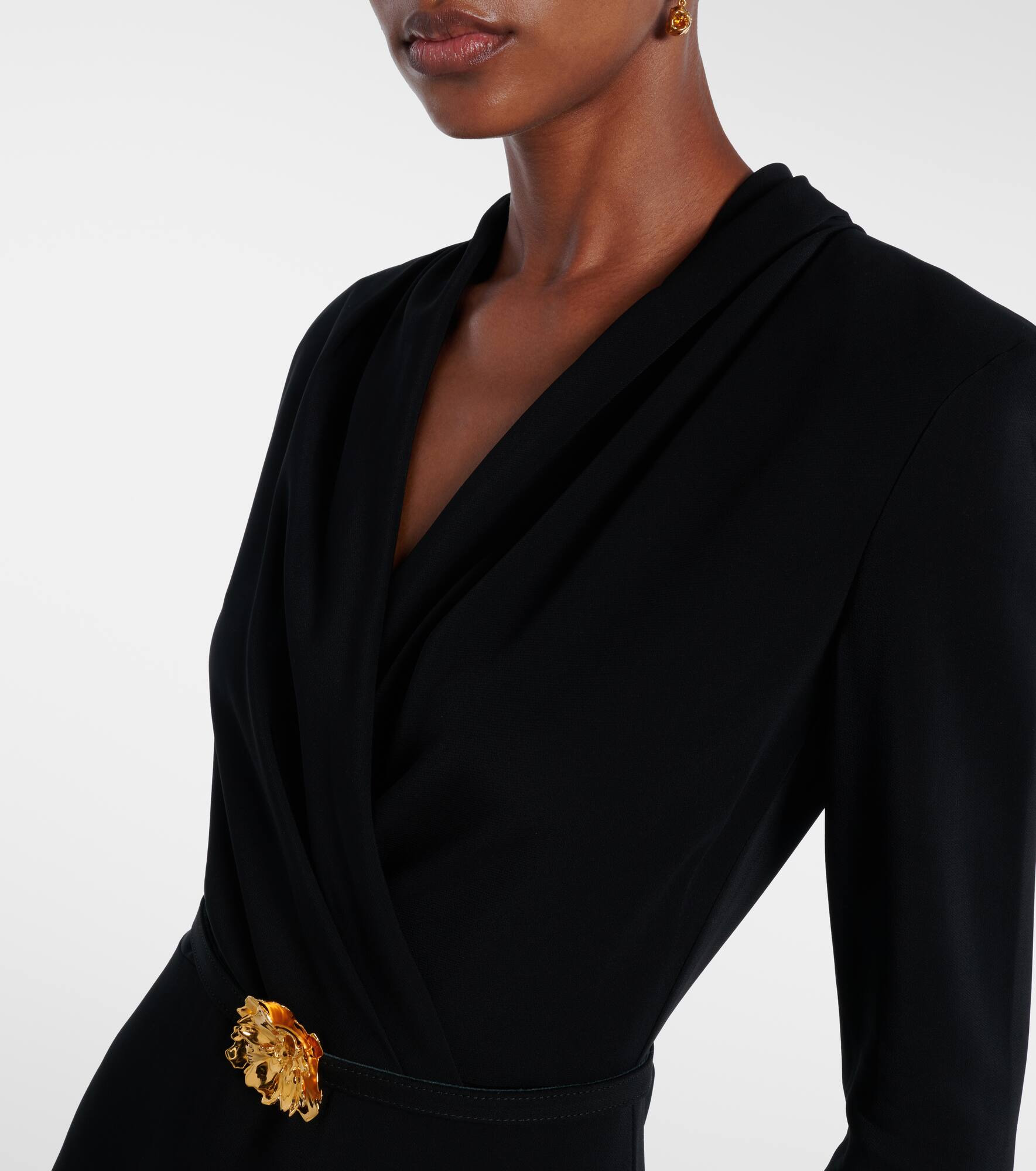 Belted cady gown - 4