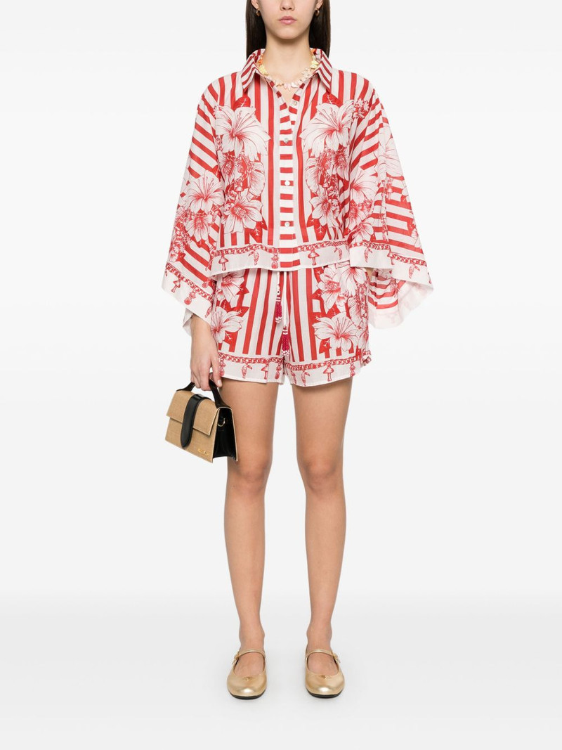 FARM RIO mix-print shorts outlook