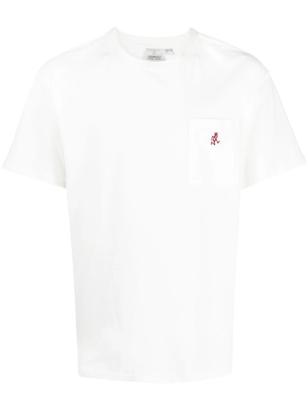 embroidered-logo T-shirt - 1
