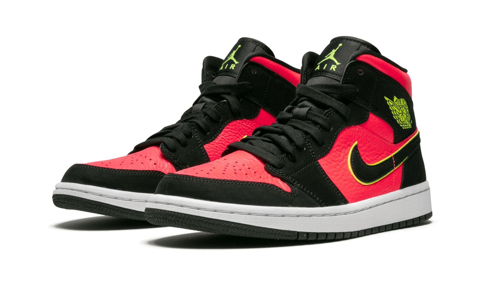 Air Jordan 1 Mid WMNS "Hot Punch / Volt" - 2