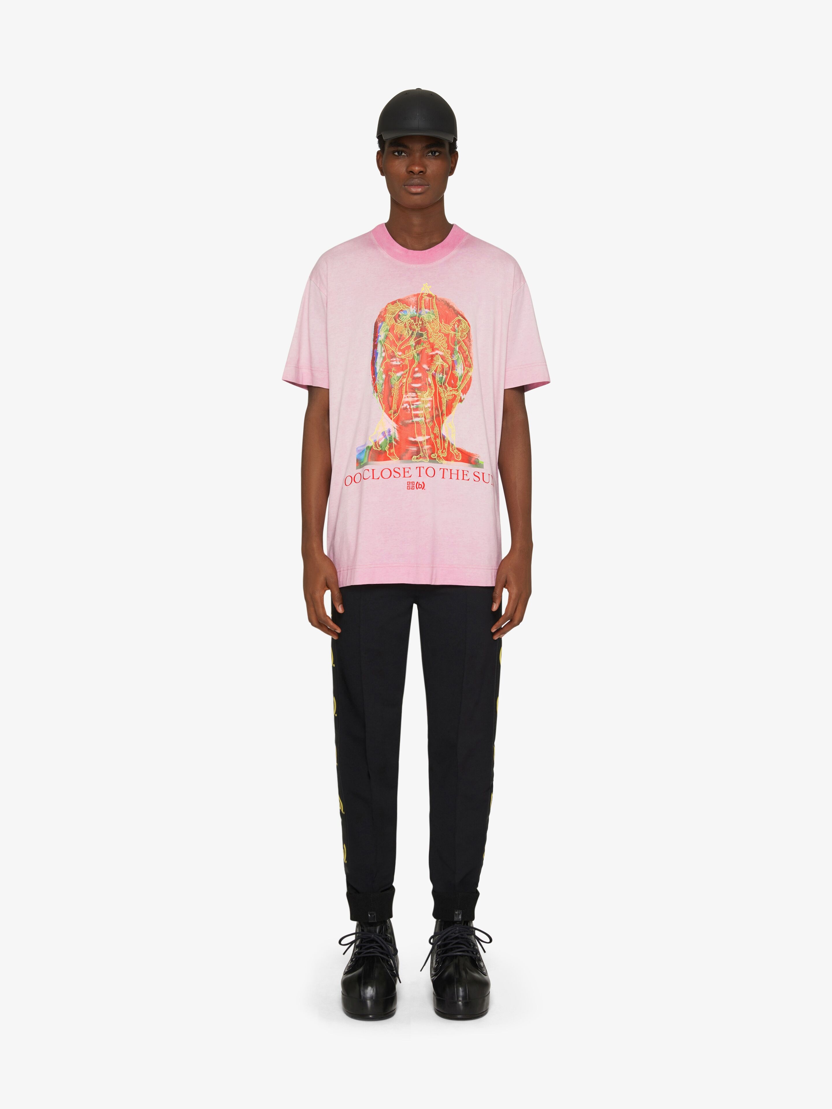 OVERSIZED T-SHIRT IN PRINTED JERSEY - 2