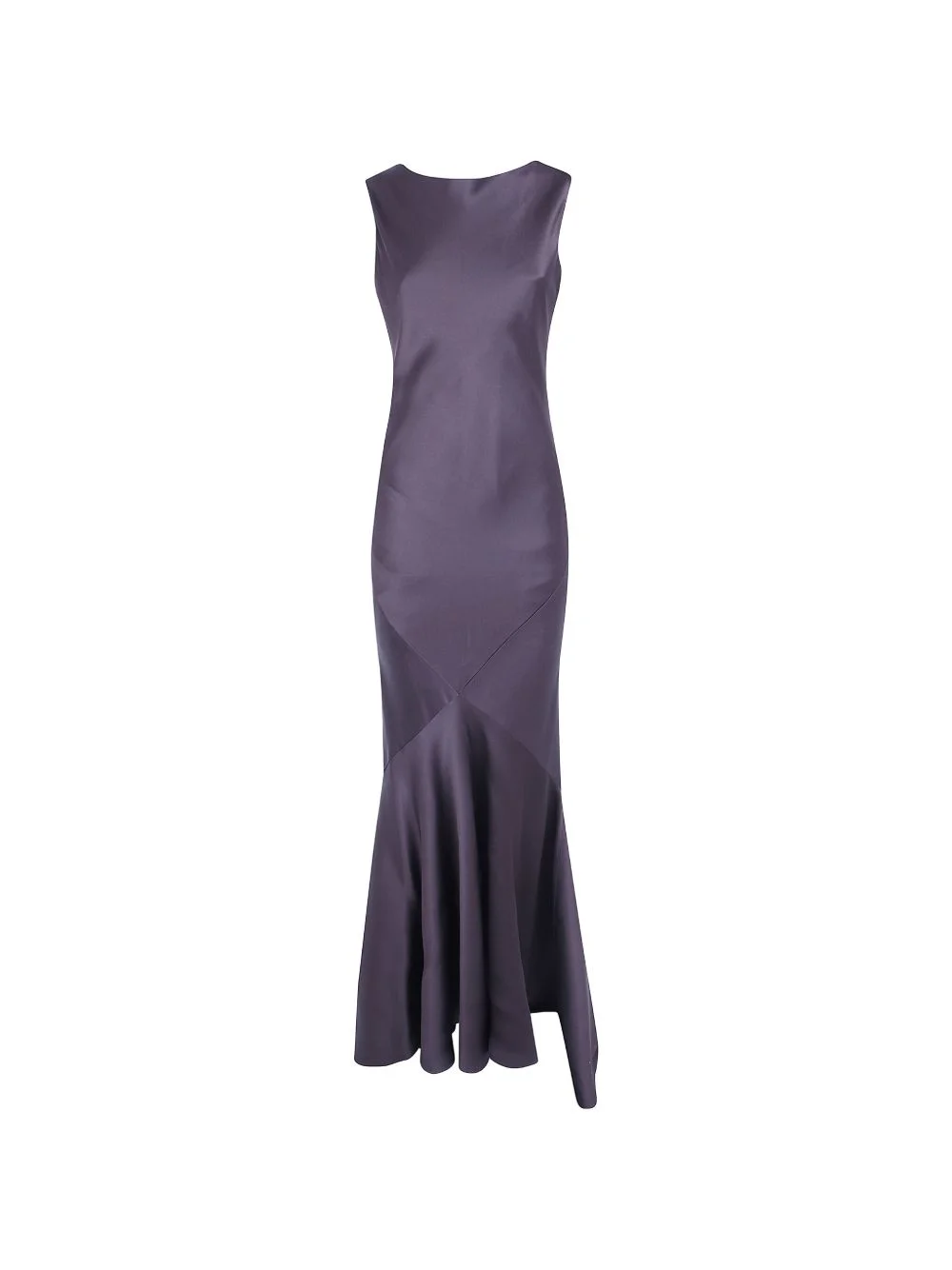 scoop-back maxi dress - 1