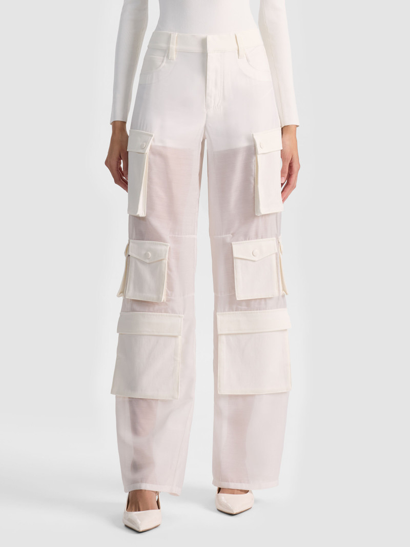 OLYMPIA SHEER COMBO CARGO PANT 2