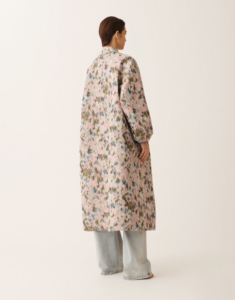 Long trench in technical chiné 4