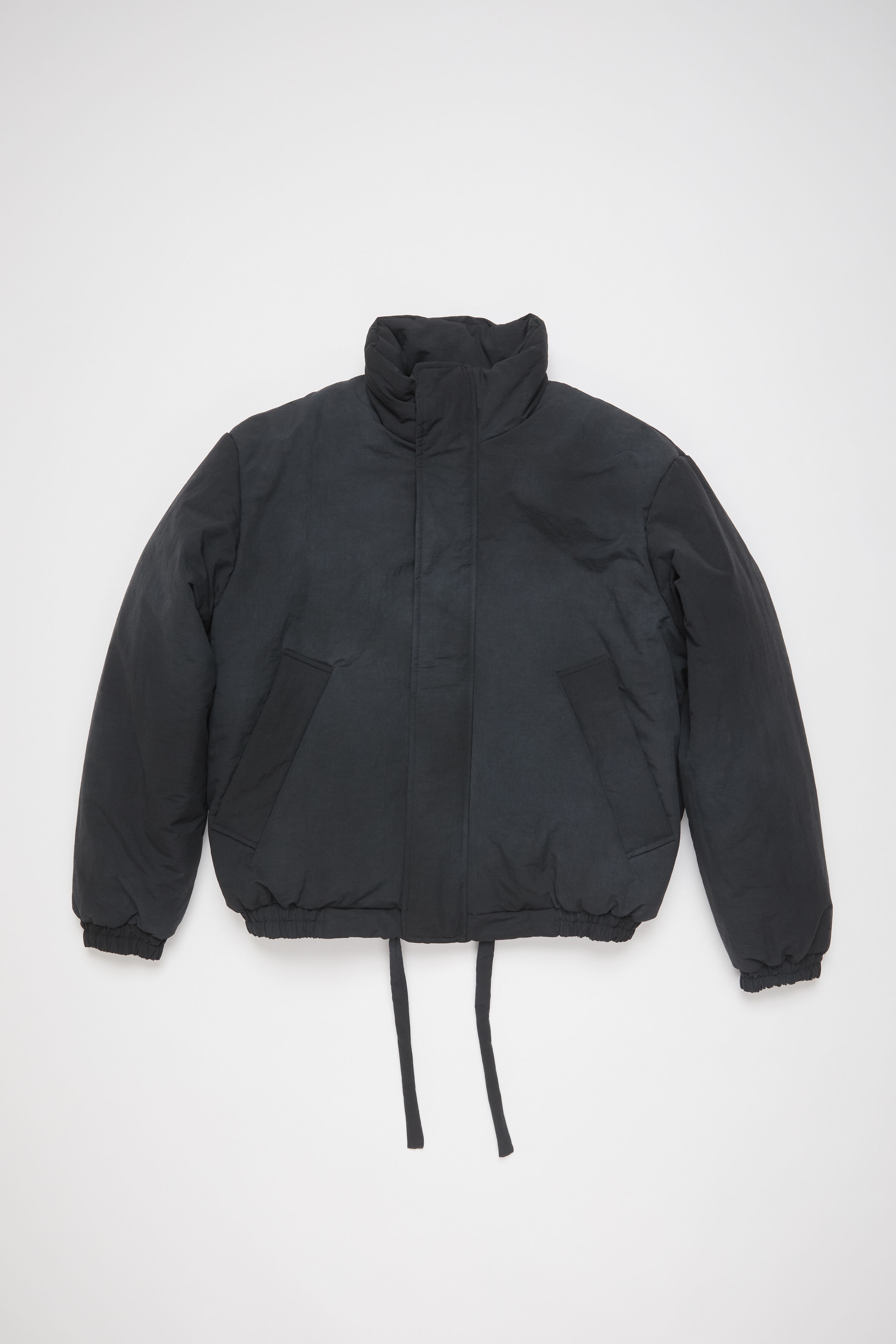 Dyed puffer jacket - Navy - 1