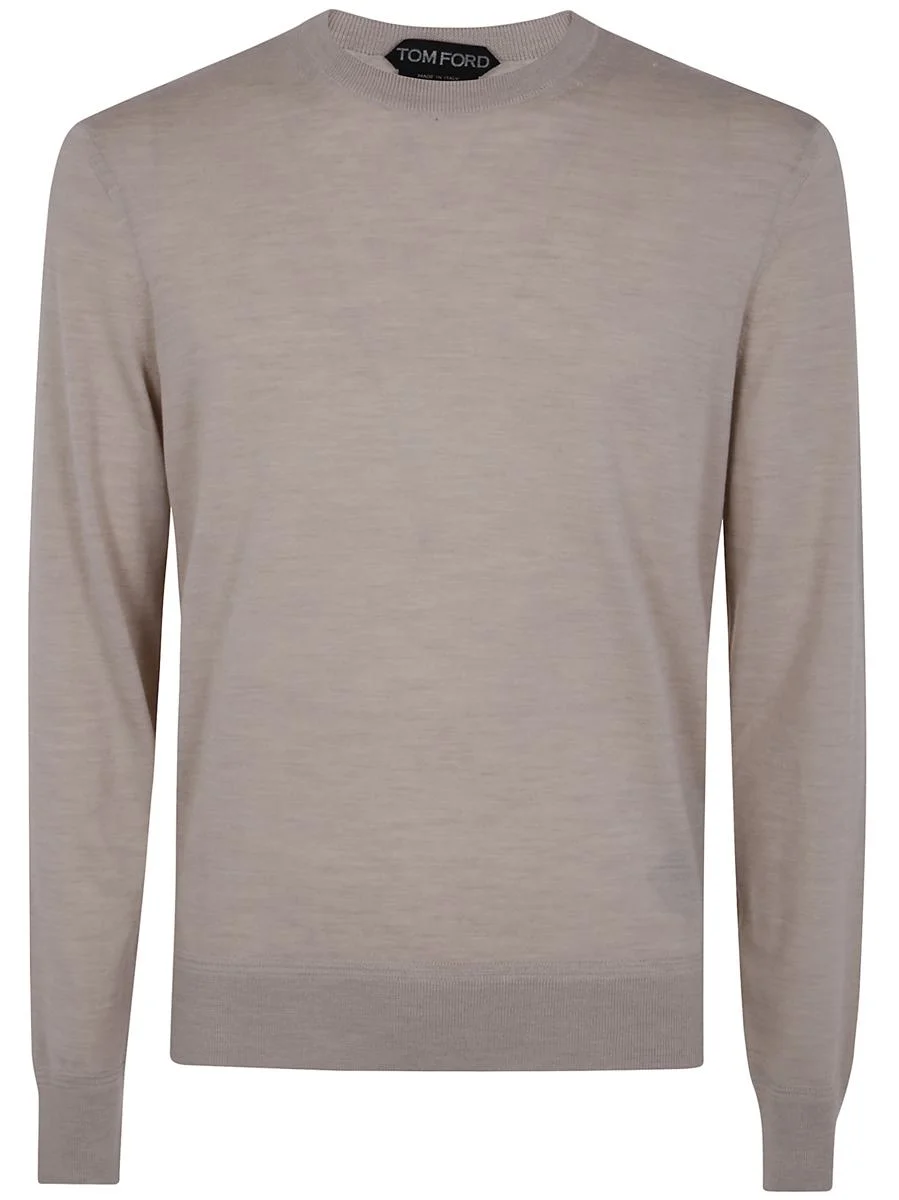 Tom Ford Knitwear Crew Neck Knitted Clothing - 1
