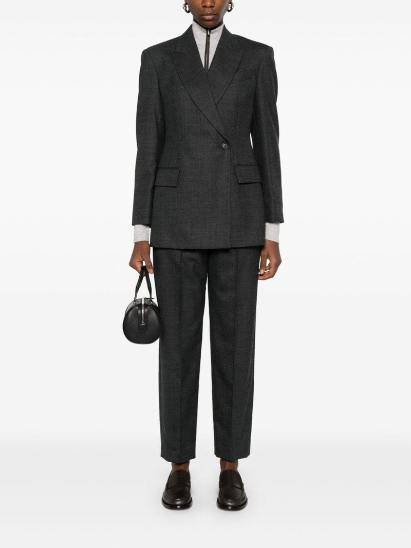 Brunello Cucinelli double-breasted blazer outlook