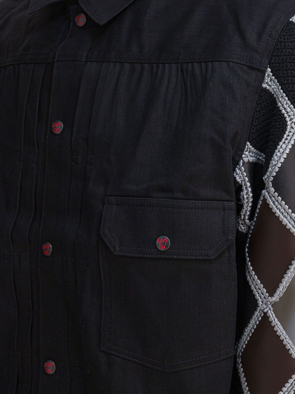 patch-pocket cotton jacket - 5