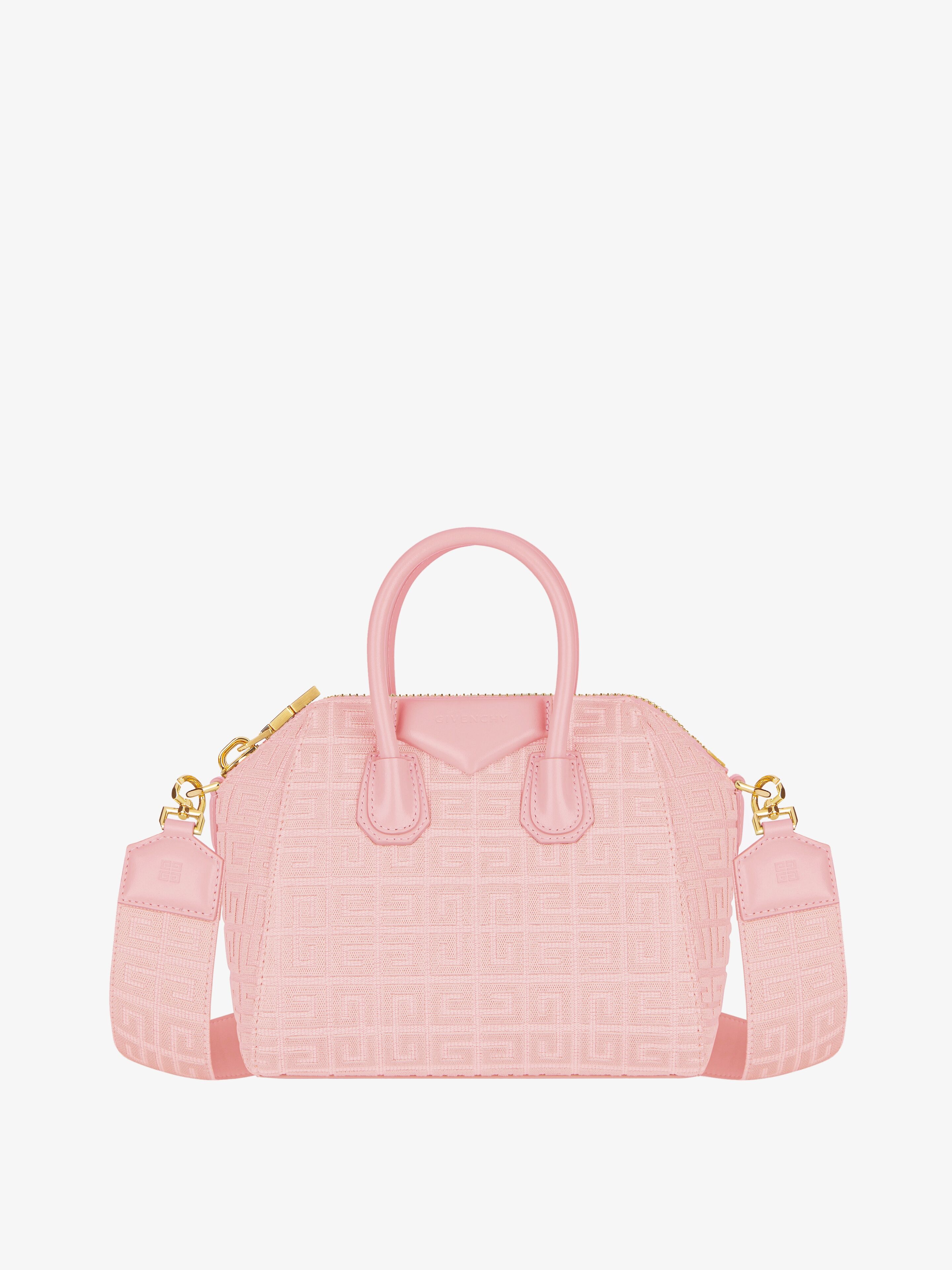 MINI ANTIGONA BAG IN 4G EMBROIDERED CANVAS - 1