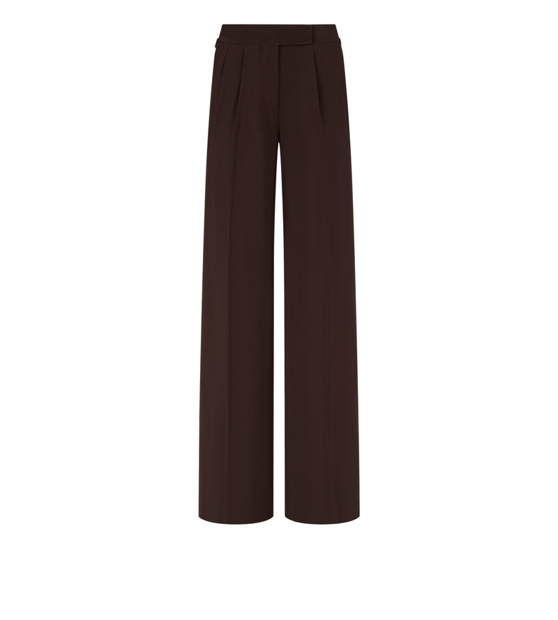 TAILORED DOUBLE PLEAT WIDE LEG PANTS 1