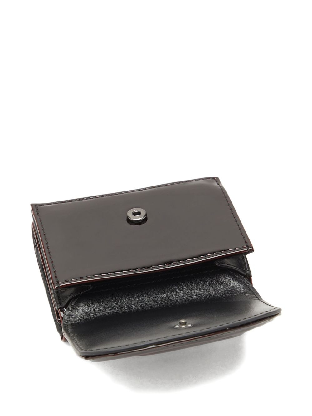logo-plaque trifold wallet - 4