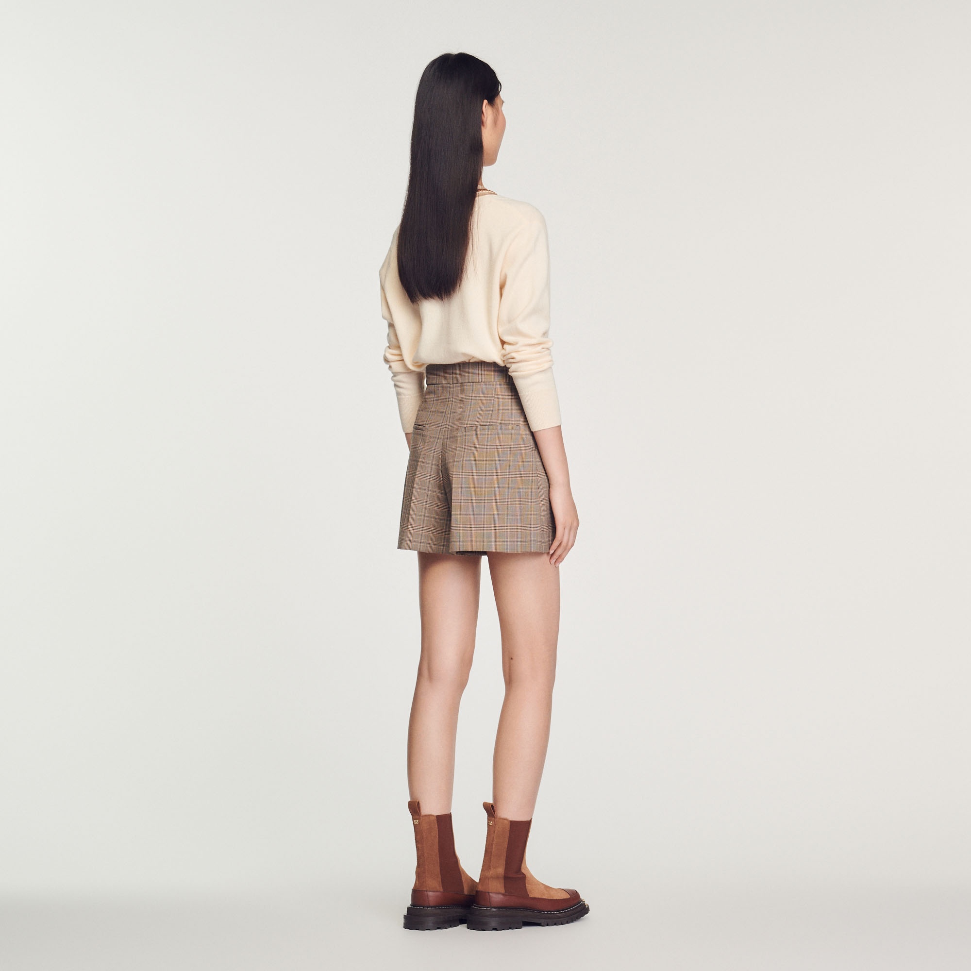 Checked shorts - 6
