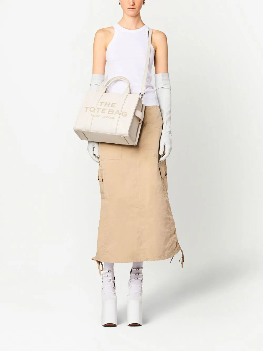 MARC JACOBS - Women The Leather Medium Tote Bag - 2