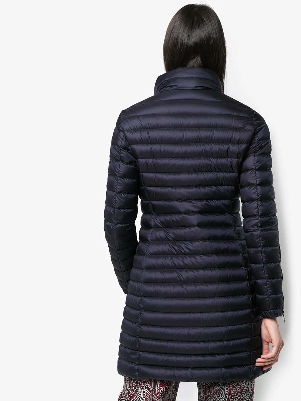 Sable quilted down coat - 4