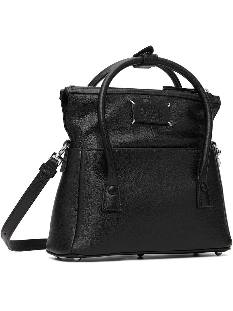 Maison Margiela Black 5AC East West Small Hand Bag outlook