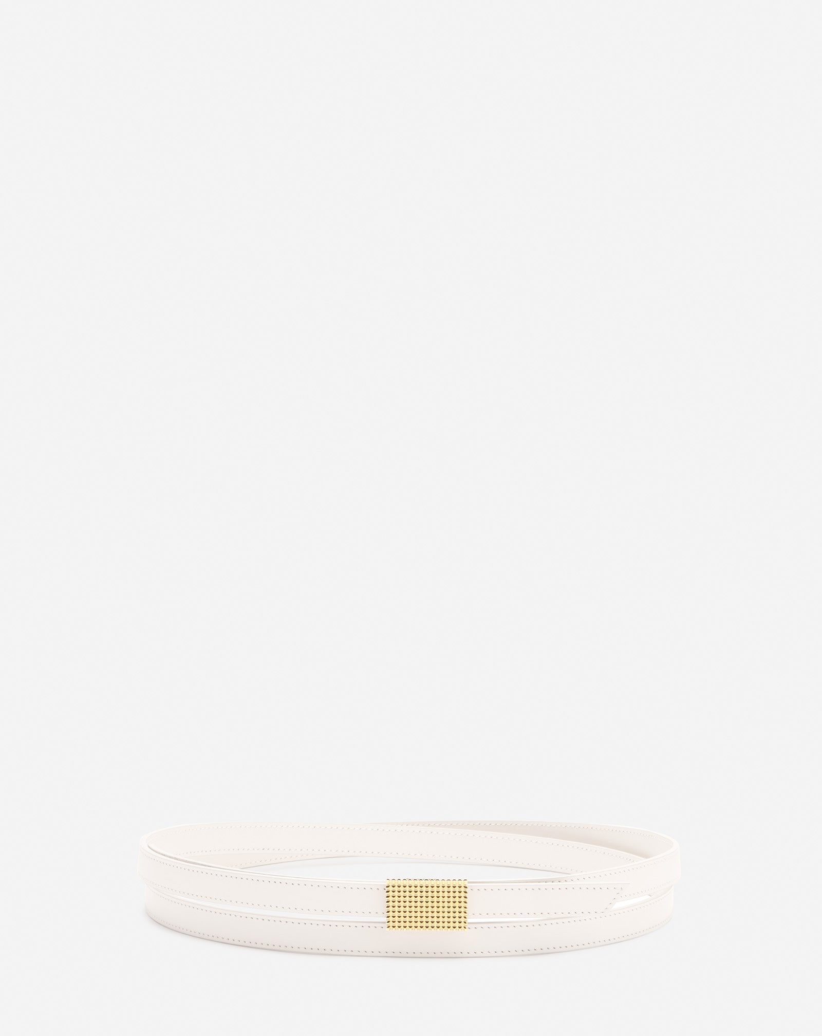 DOUBLE CONCERTO LEATHER BELT - 1