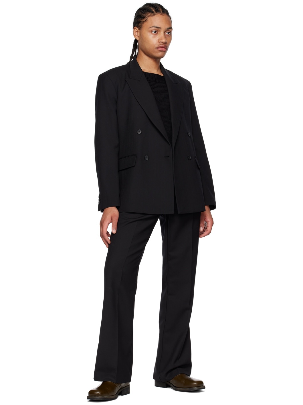 Black Valluco Trousers - 8