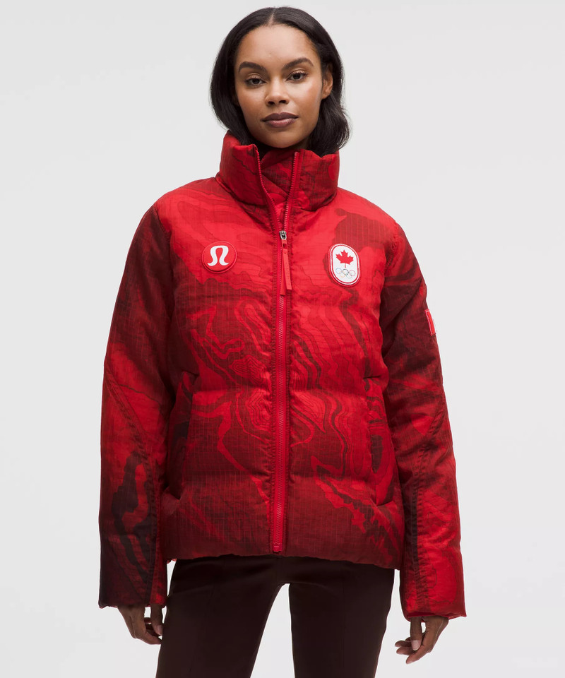 Team Canada Women's Wunder Puff Translucent 600-Down-Fill Jacket *COC Logo 1