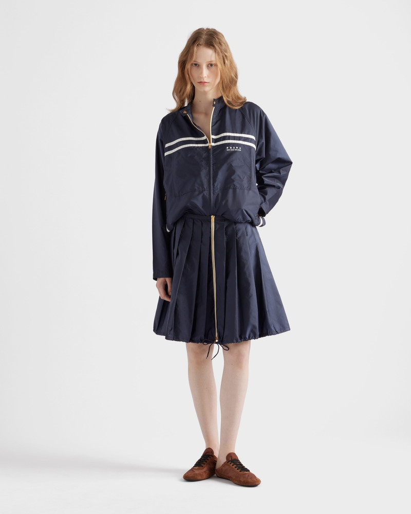Prada Light Re-Nylon pleated skirt outlook