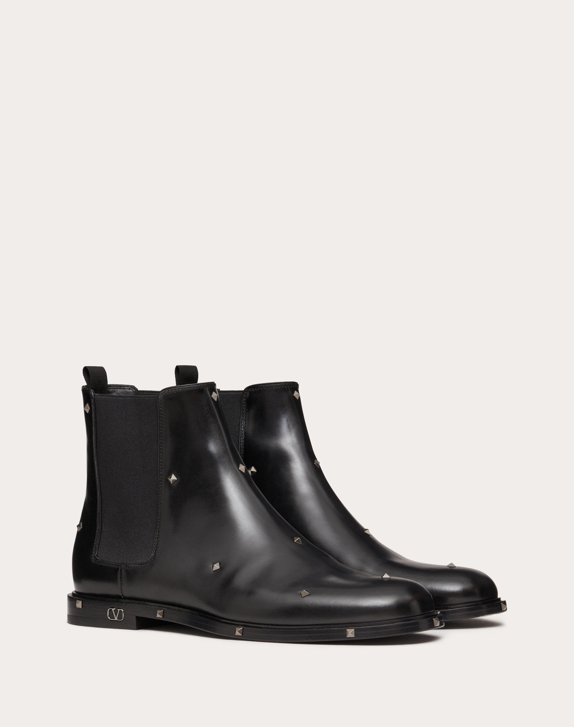 ARISTOPUNK STUD CALFSKIN ANKLE BOOT - 2