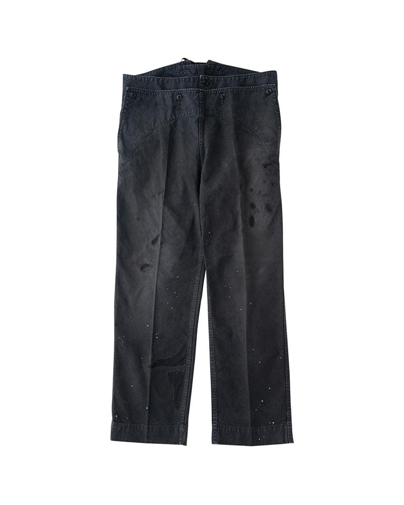 HOLMAN PANTS DMGD BLACK - 1
