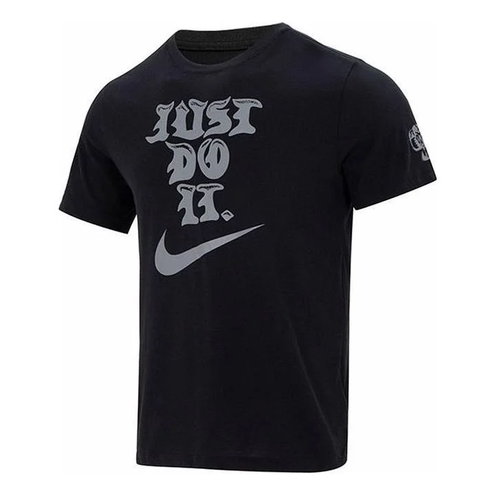Nike Dri-Fit Graphic Fitness T-Shirt 'Black' FJ2402-010 - 1
