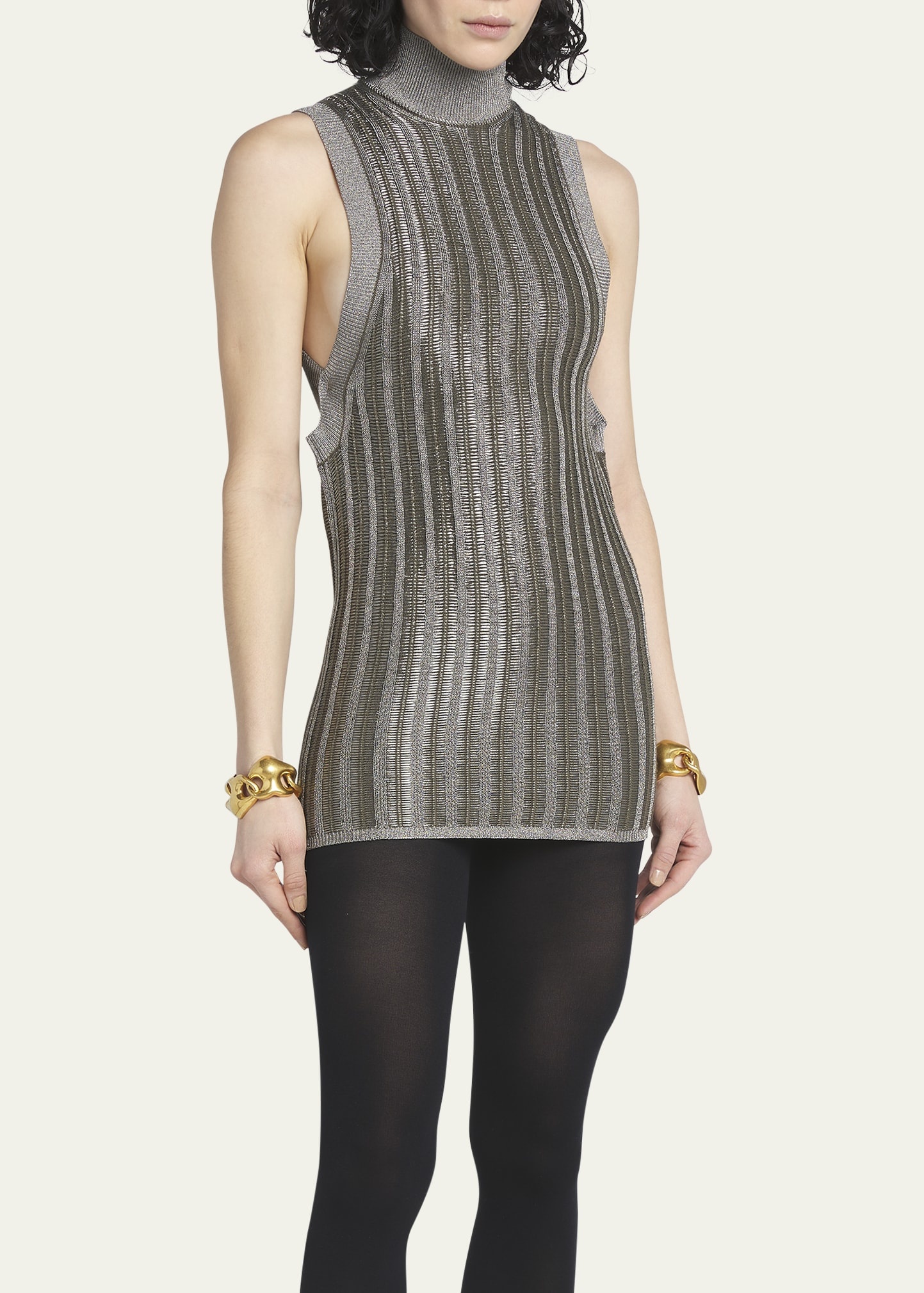 【関税込み】TOM FORD RIB KNIT MINI DRESS TOM FORD Ribbed Mini Dress | Black | FARFETCH CA