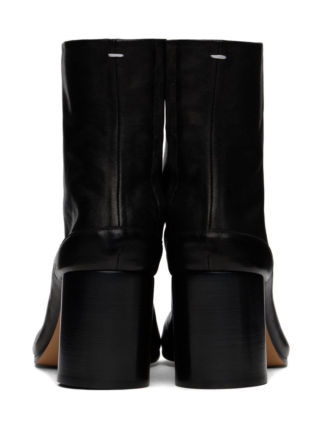 Black Tabi Ankle Boots - 2