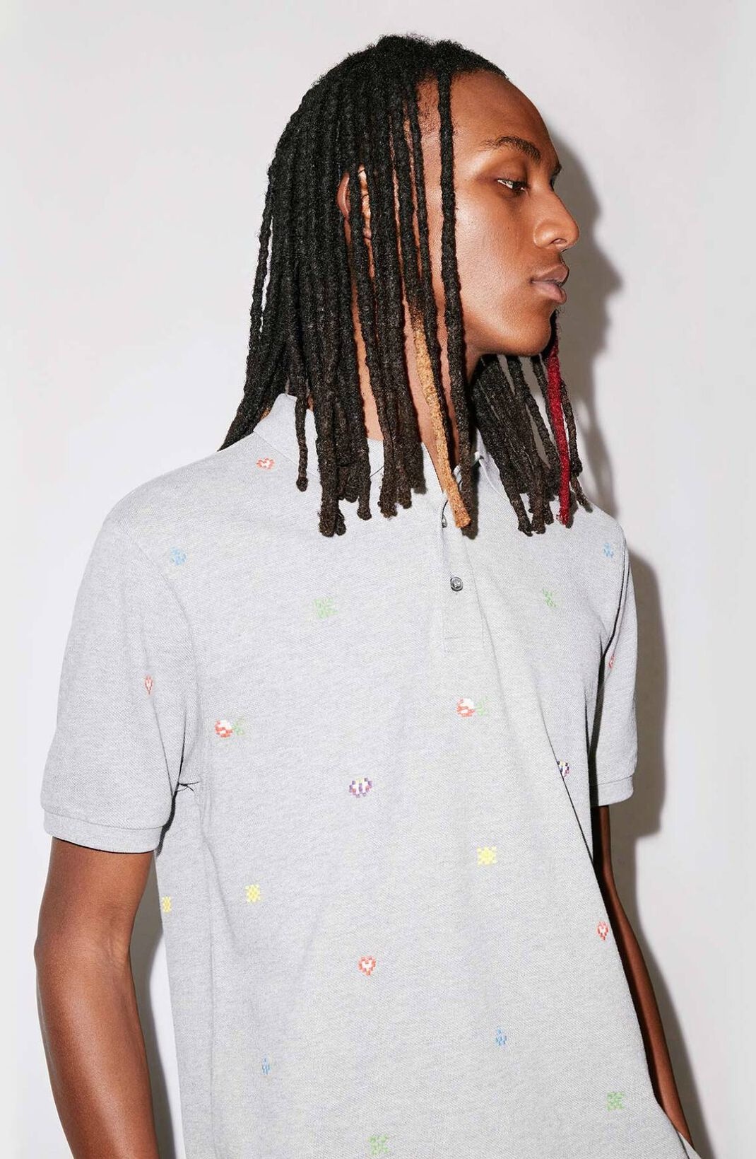 'KENZO Pixels' slim-fit polo shirt - 6