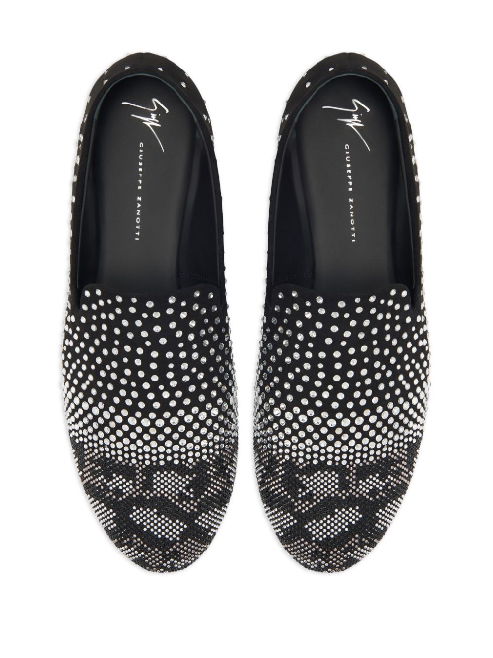 Marthin crystal-embellished loafers - 4