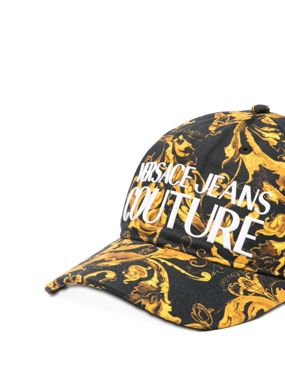 baroque-print cap - 3