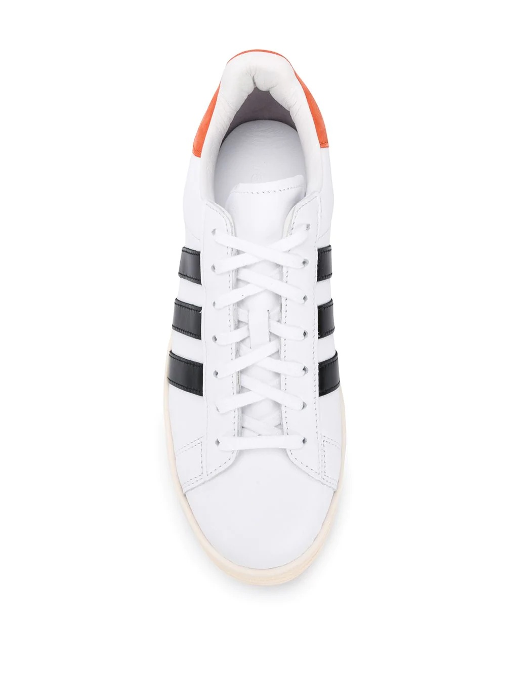 logo printed lace-up sneakers - 8