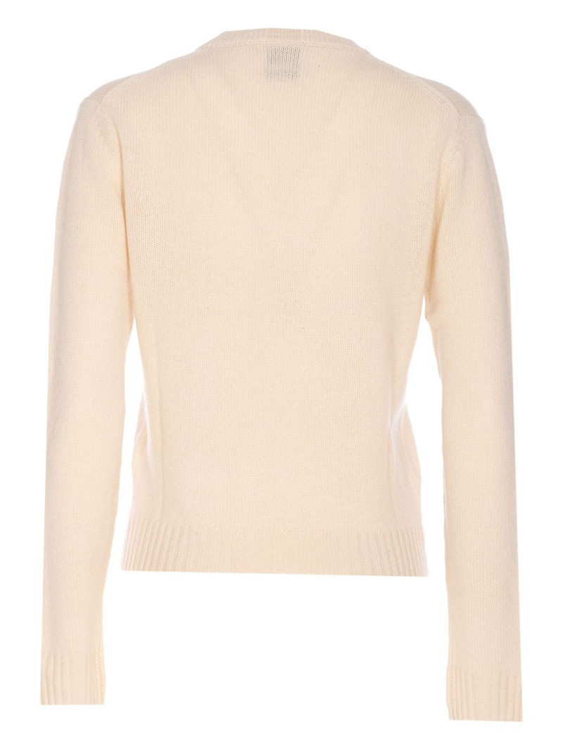 Allude ribbed crew-neck sweater outlook