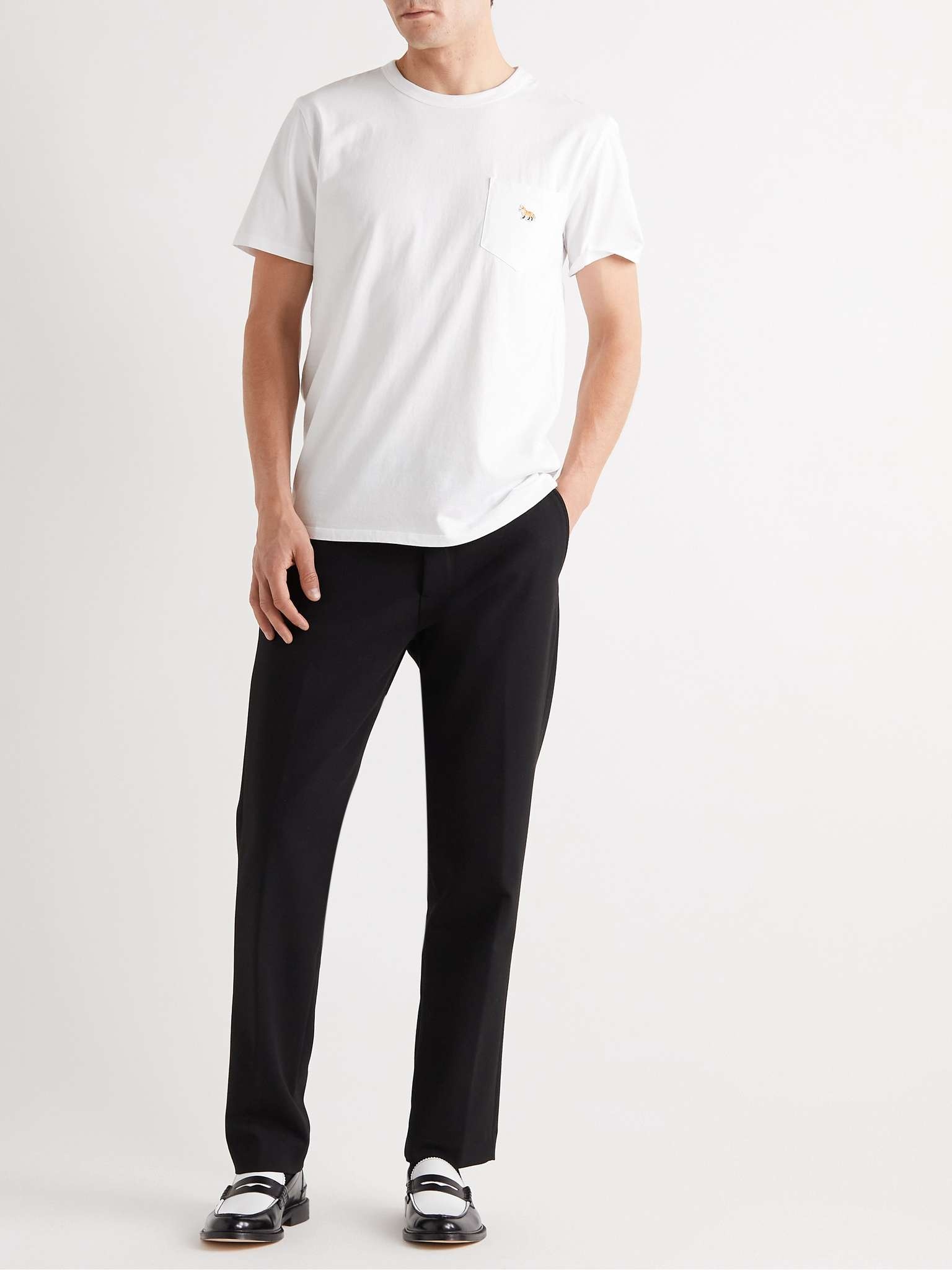 Logo-Appliquéd Cotton-Jersey T-Shirt - 2