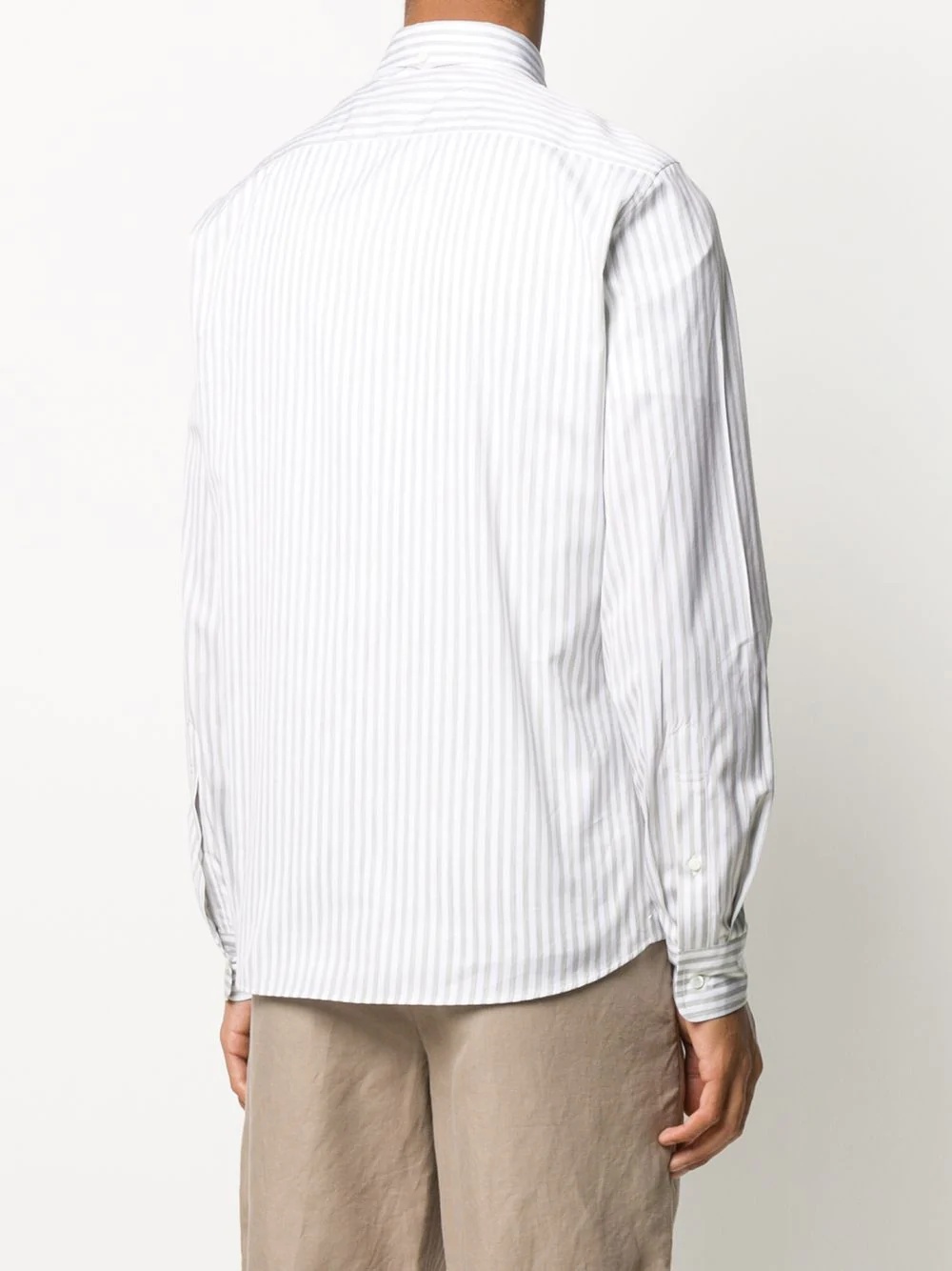 long sleeved striped shirt - 4