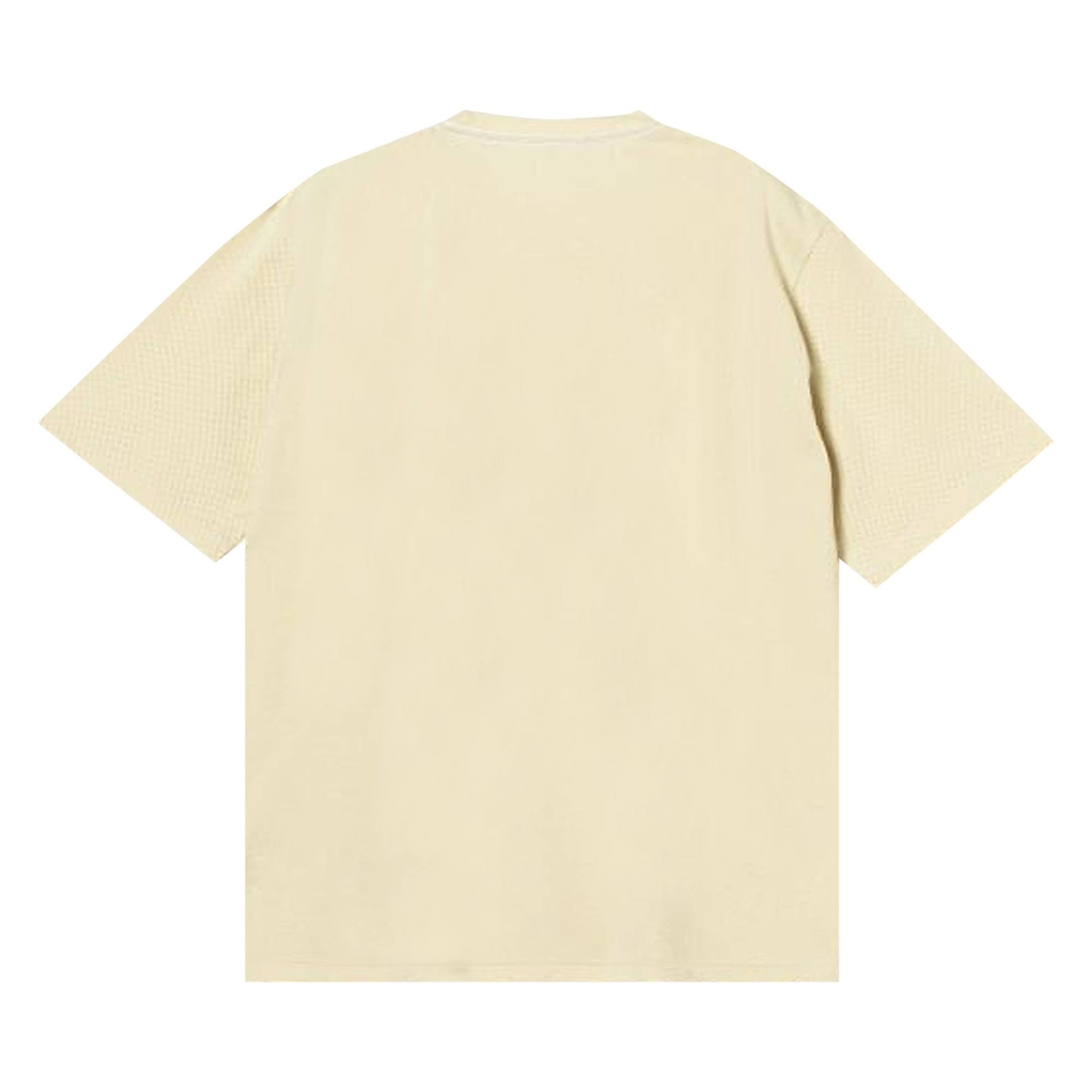 Auralee Mesh Dyed Tee 'Ivory' - 2