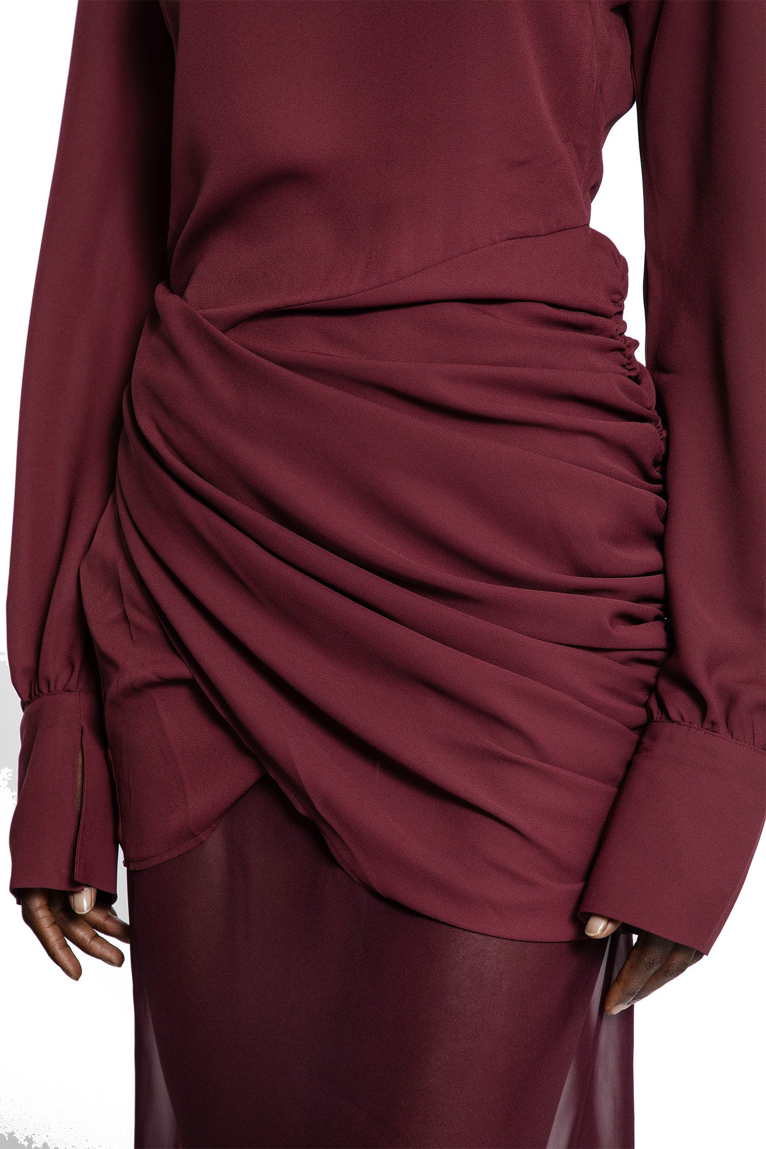 Davina Draped Dress - 5