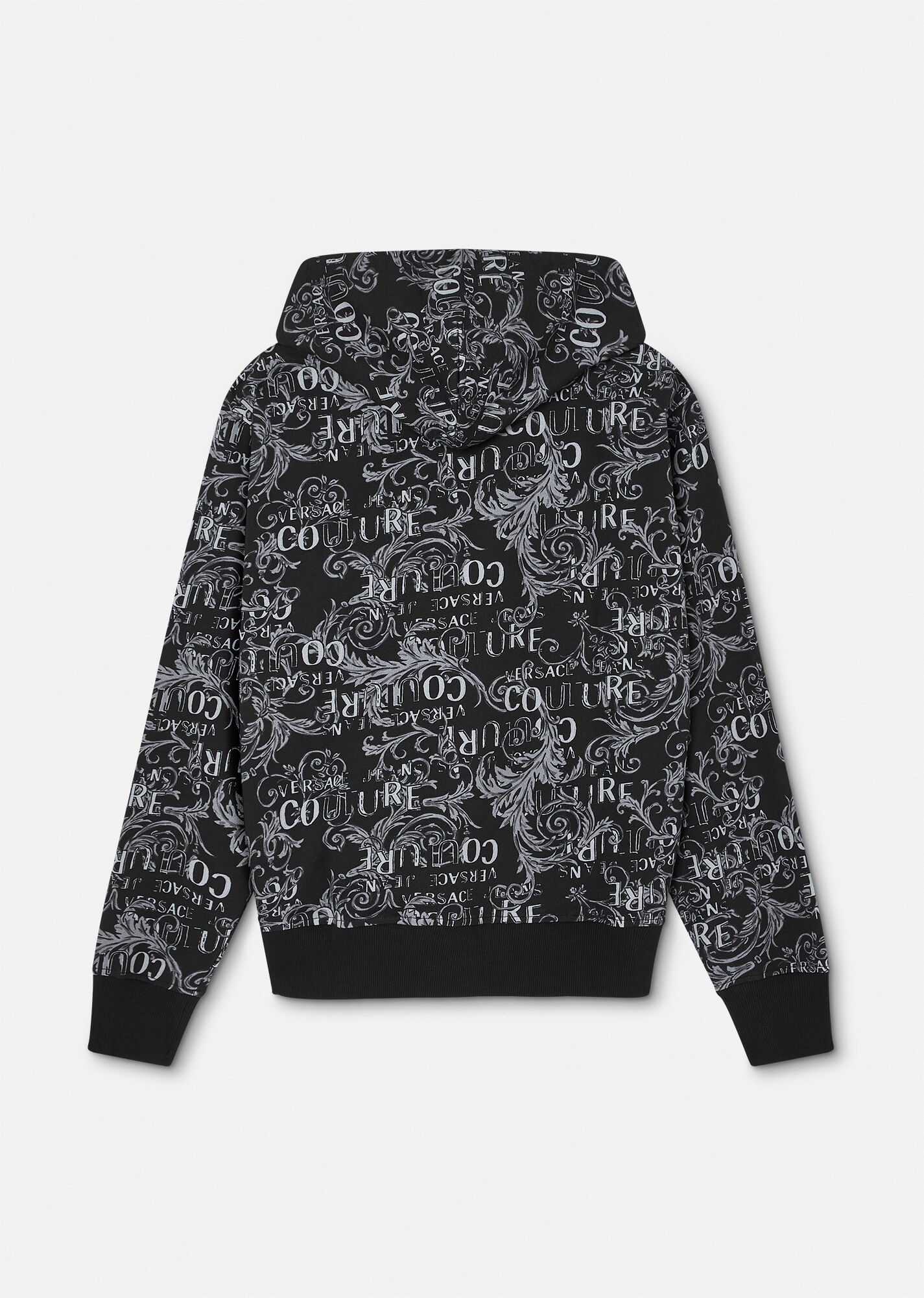 Logo Couture Zip Hoodie - 3