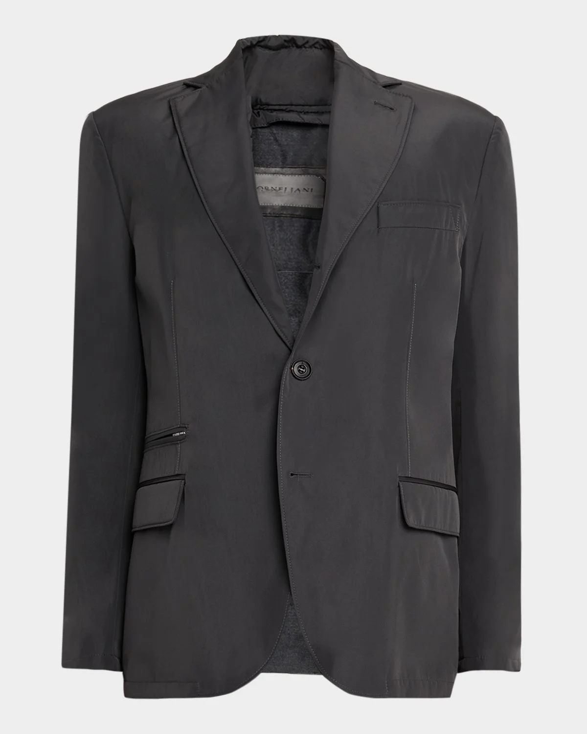 Men & apos;s Technical Fabric Single-Breasted Blazer - 1