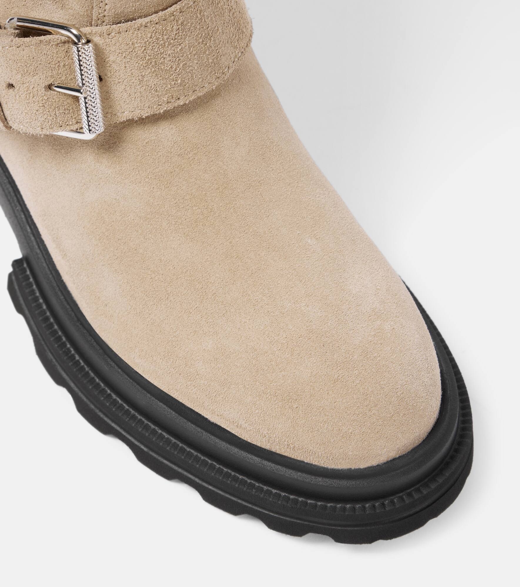 Suede Chelsea boots - 5