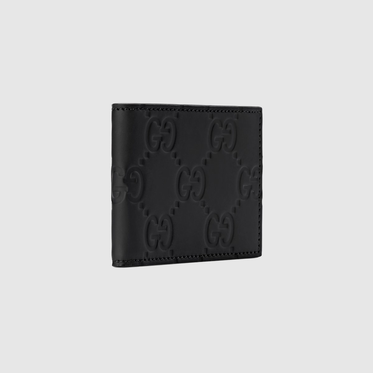 GG rubber-effect bi-fold wallet - 3