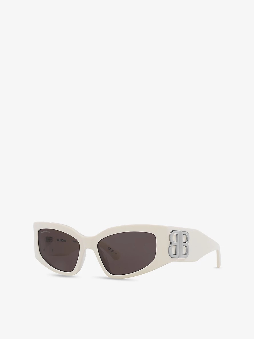 B0321S Rectangle-Frame Acetate Sunglasses - 2