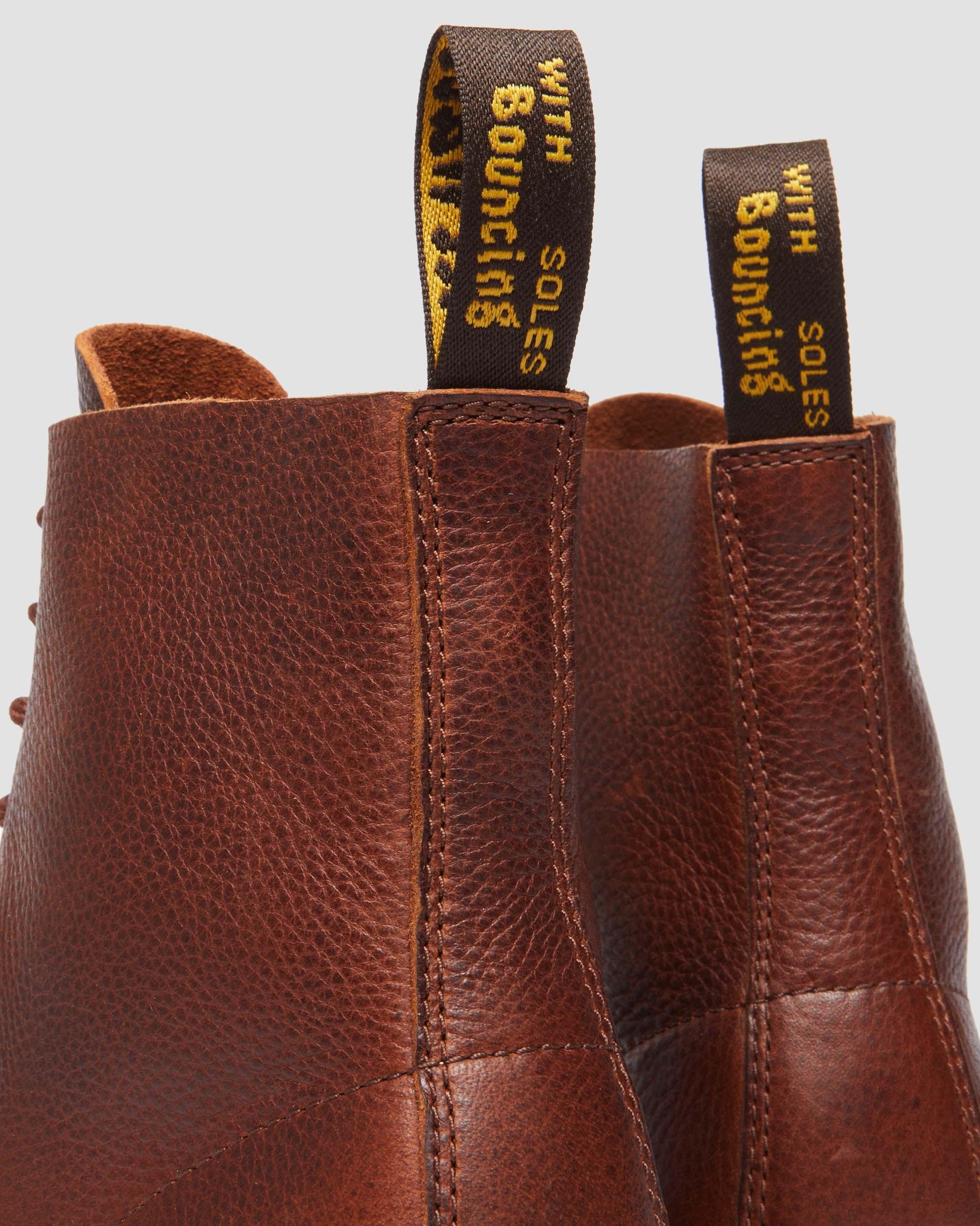 1460  Ambassador Leather Lace Up Boots - 8