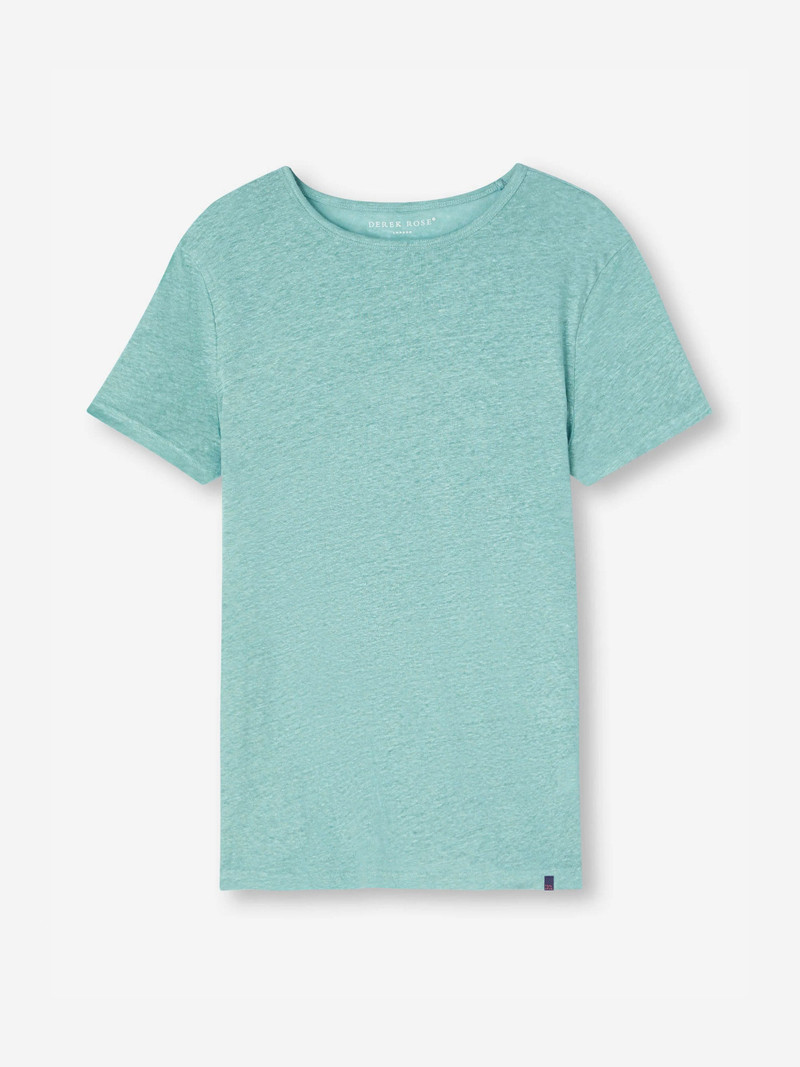 Men's T-Shirt Jordan Linen Soft Aqua 2