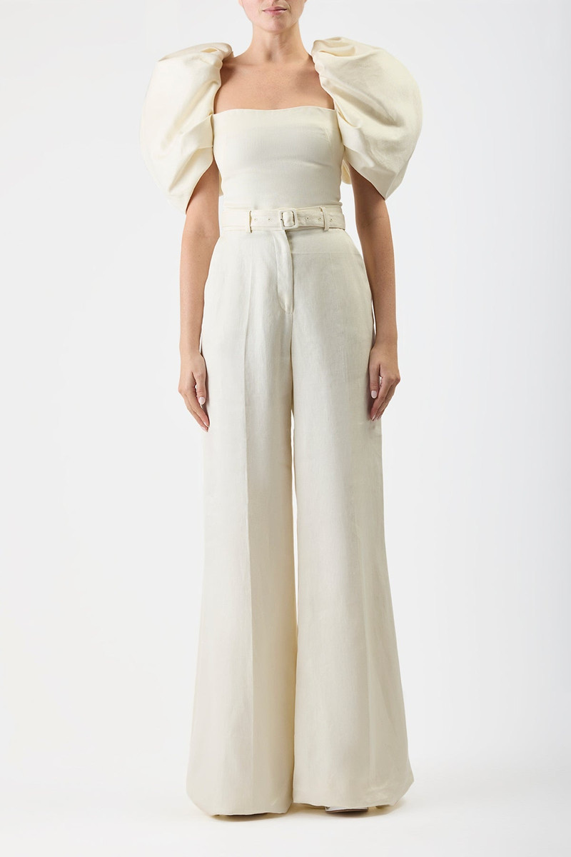 GABRIELA HEARST Mabon Pant in Linen outlook